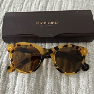 Oliver Peoples Merrivale Tortoise Sunglasses